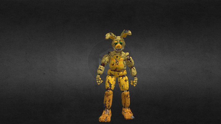 Springtrap 3D models - Sketchfab