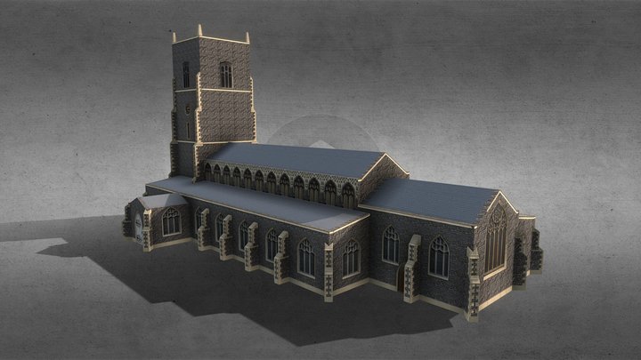 St. Clement's Church, Ipswich 3D Model