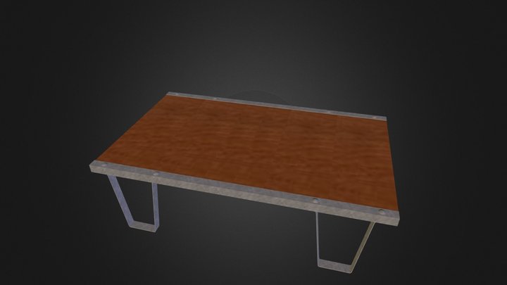 Table palette SNCF 3D Model