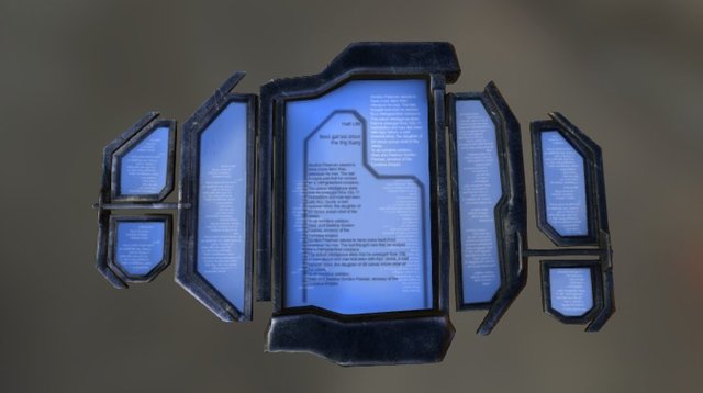 Half Life 2 Combine Monitor 3D Model