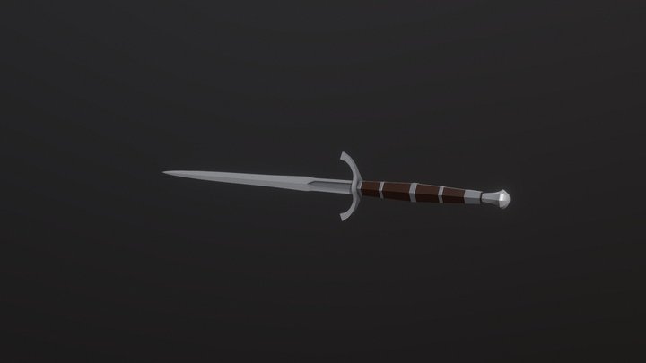 The Dane longsword / Oakeshott XVIIIE Draft 3D Model