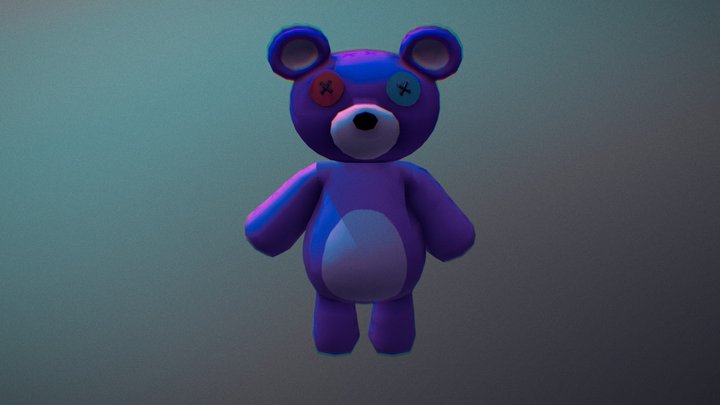 Character: Teddy 3D Model