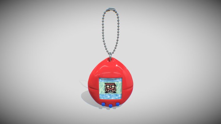 "Alex" Virtual Pet 3D Model