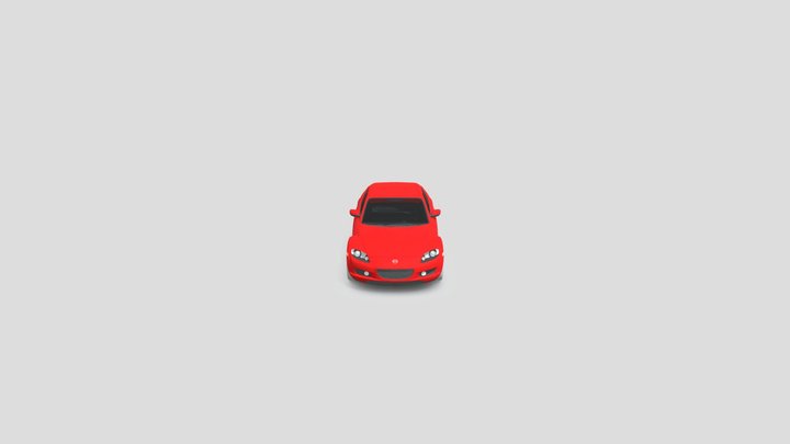 Mazda-rx8 For Demo Use 3D Model