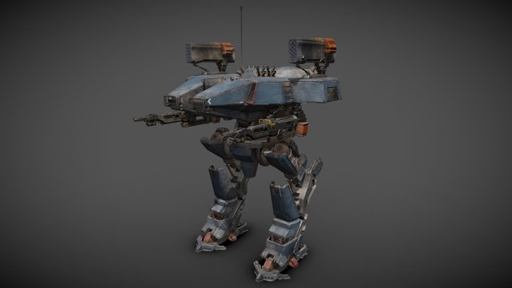 Mechanised Warfare Platform - Eclipse 3D Model