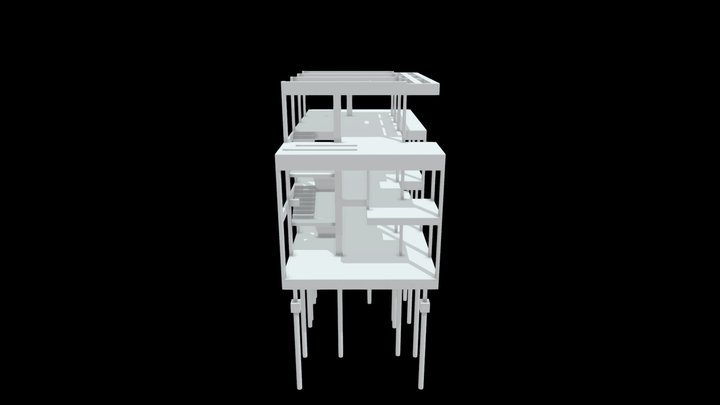 Estrutura 3D 3D Model