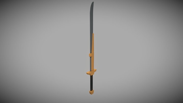 Lowpoly Vibroblade (KOTOR 1&2) 3D Model