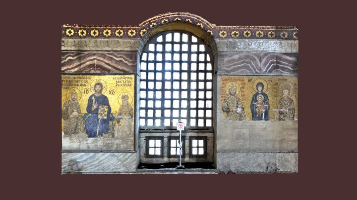 Hagia Sophia Mosaics (Istanbul, Turkey)