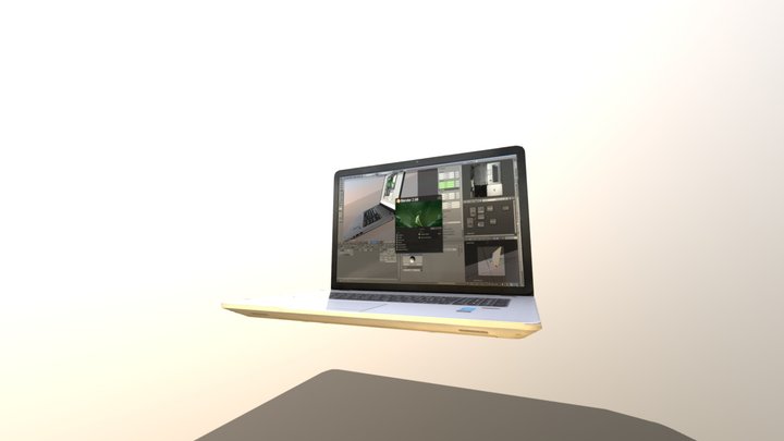 chrome book 3D Model