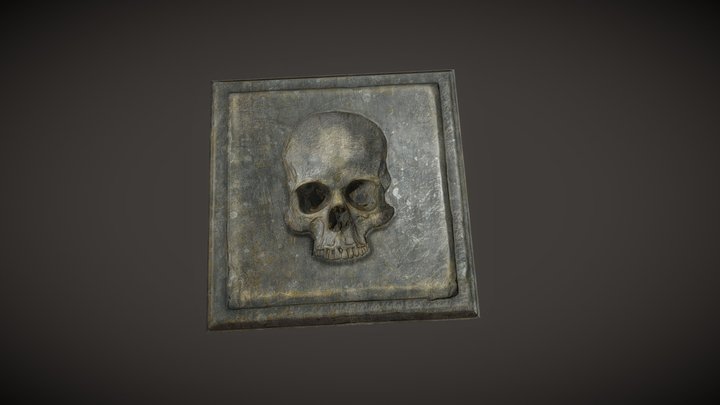 Skull Ornament – Free 3D Model STL