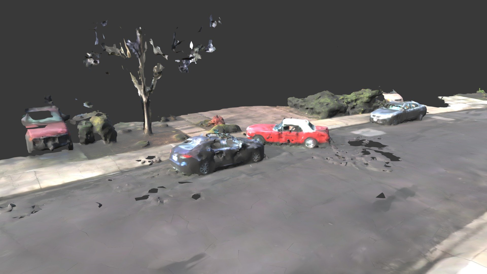 car crash 3d mod