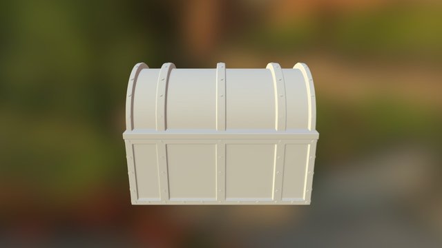 Chest Smooth Deco V2 Anime 3D Model