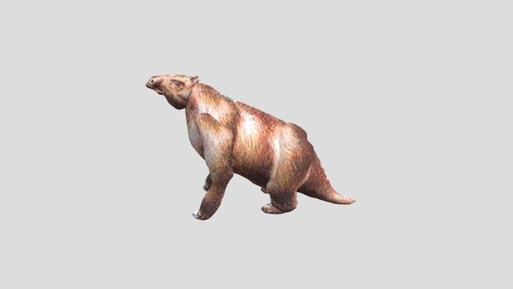 Megatherium 3D Model