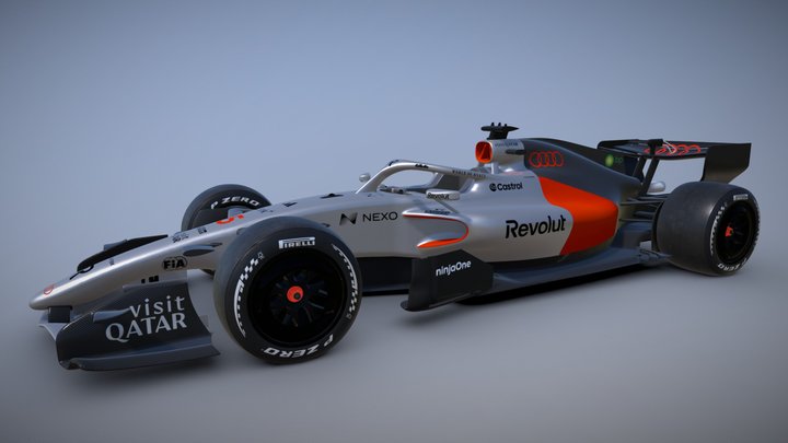 F1 2026 Audi R26 (Launch version) 3D Model