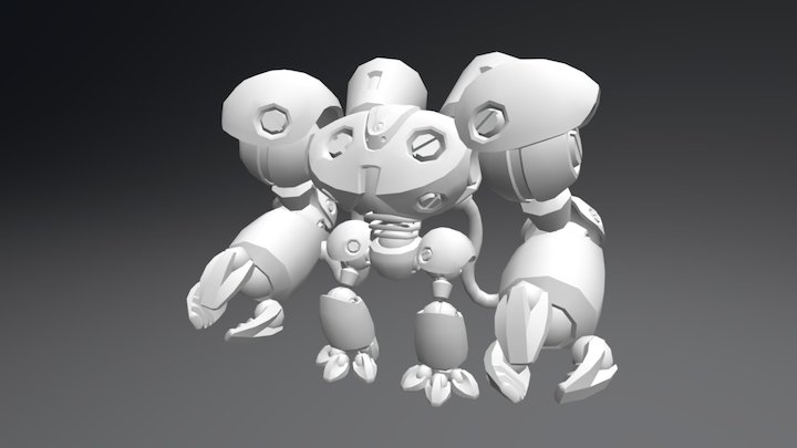 Robot 2 3D Model