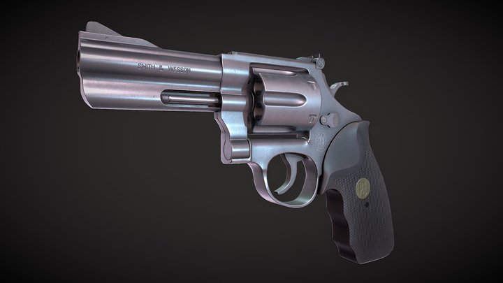 Smith & Wesson 625-3 3D Model