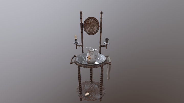 Wash Stand 3D Model