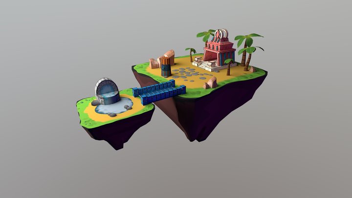 3D Game Asset 3D Model
