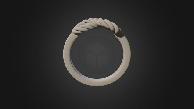 Round B Rope Infinity 3D Model