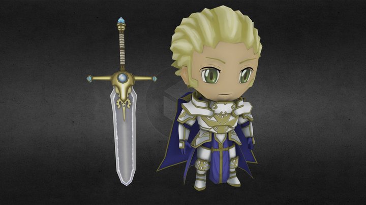 Royal Paladin 3D Model