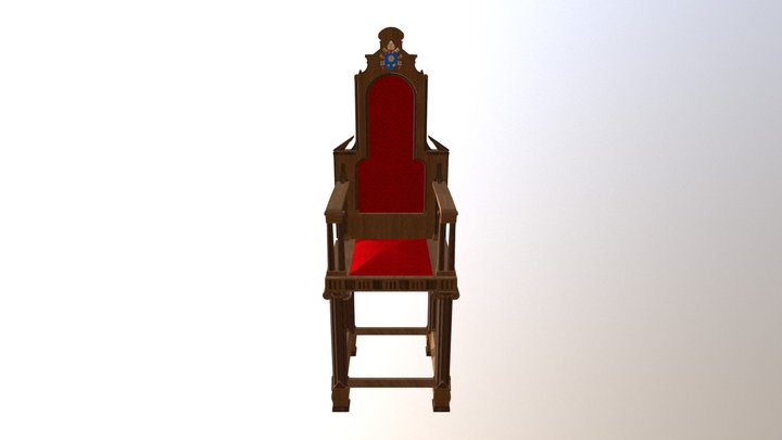 Een Zetel voor de Paus 3D Model