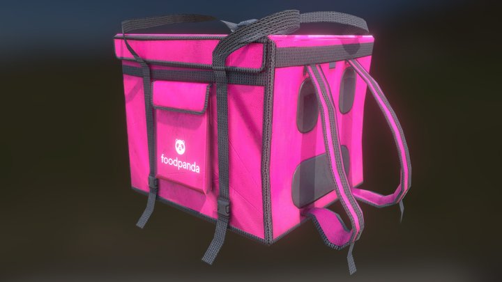 Foodpanda Bag 3D Model