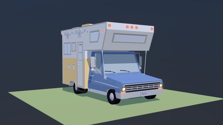 Ford Motorhome 3D Model