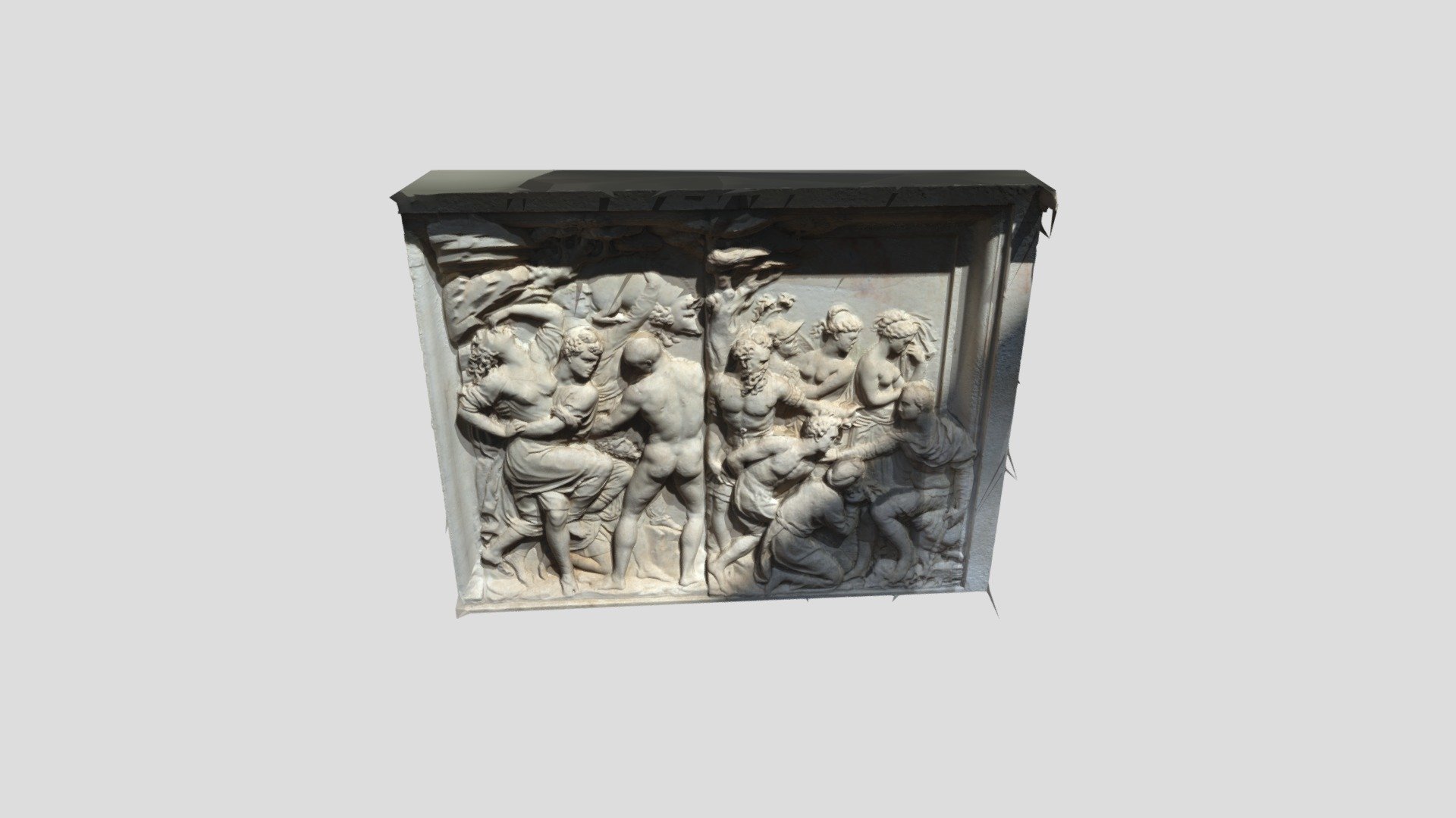Bas relief of Base of San Lorenzo