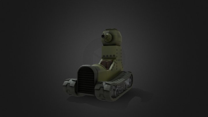 tanque: El Inspector 3D Model