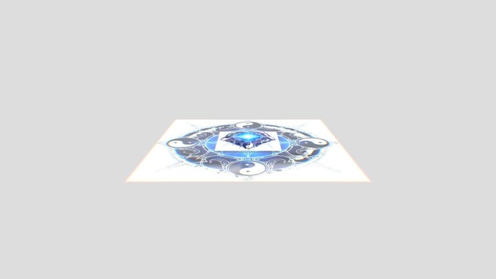 magic-ring-yingyangblue 3D Model