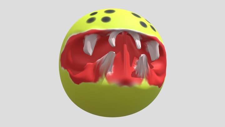 Spider pacman 3D Model