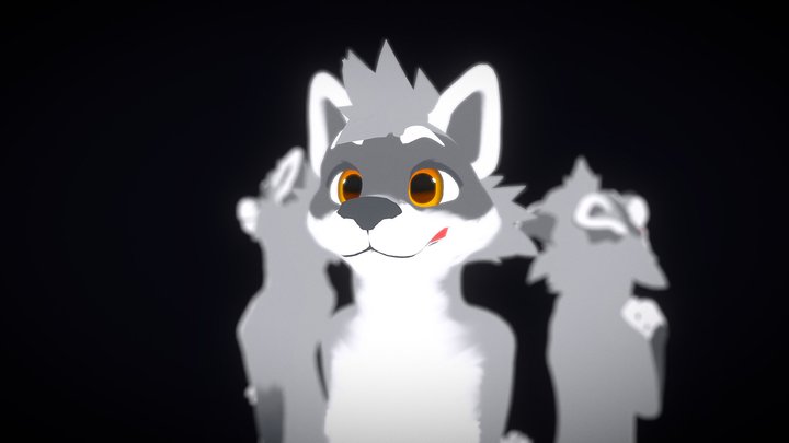 Raccoon 3D Model
