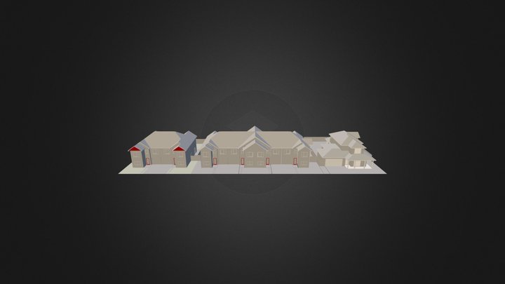 3d House Options 3D Model