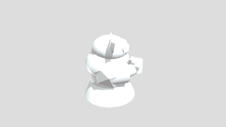 Grogu 3D Model