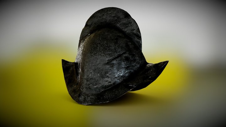 Morion Helmet 3D Model