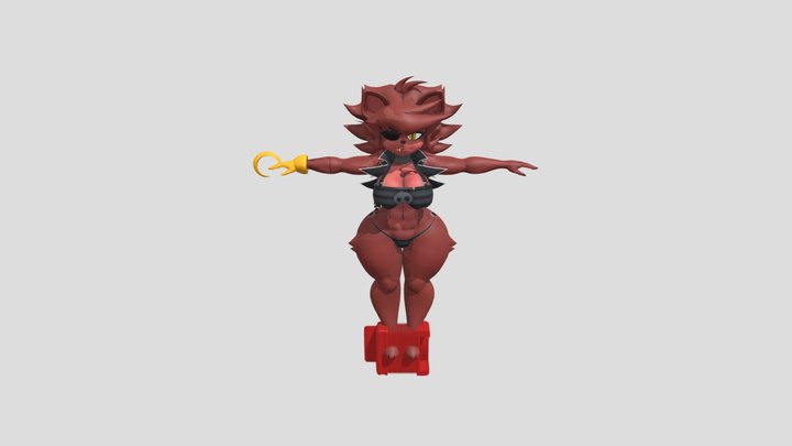 Fexa Bikini For Sketchfab 3D Model