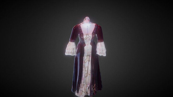 F Robelouis XIII Rouge 3D Model
