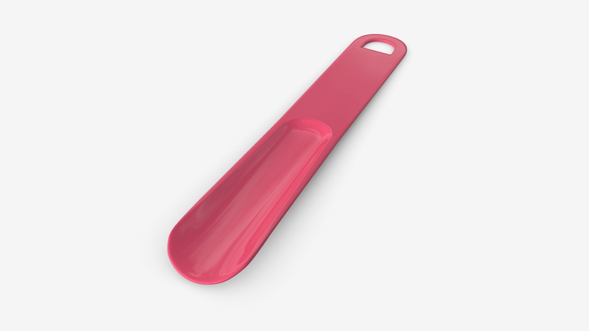 Shoehorn plastic type 3 red