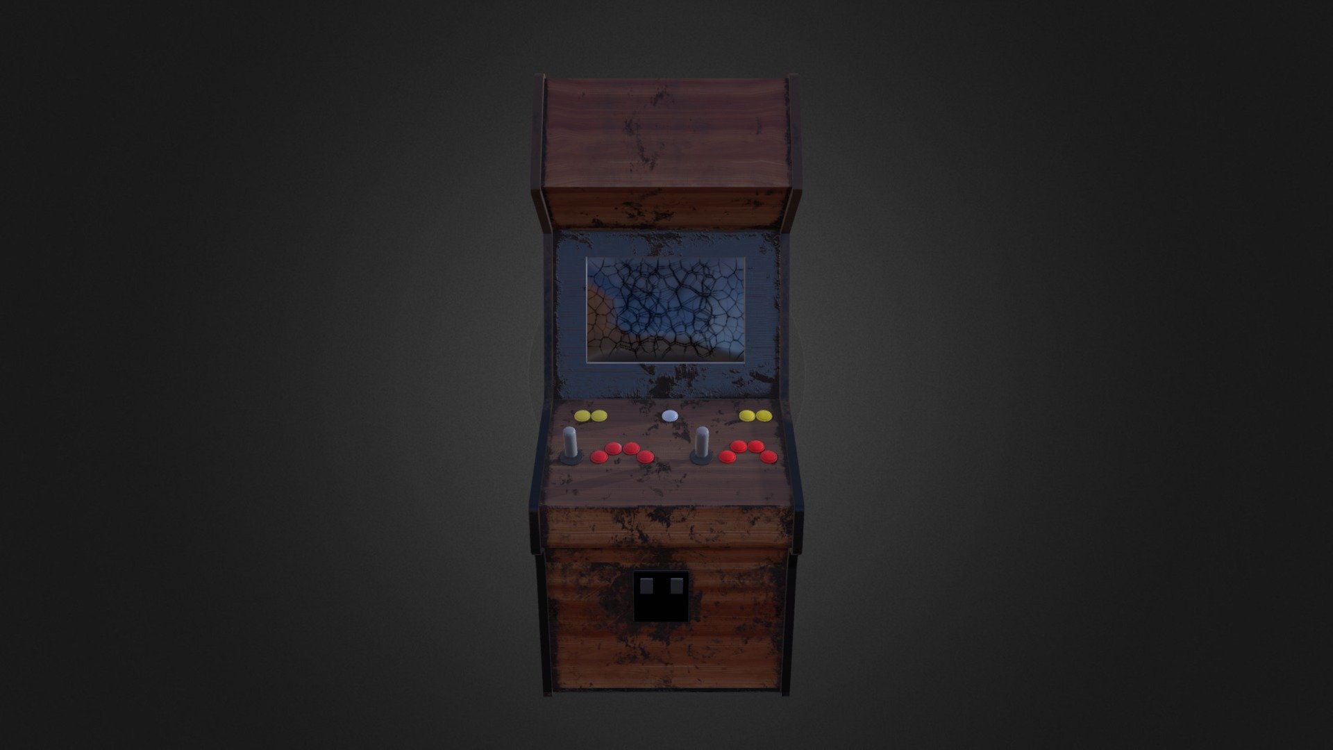 Arcade Machine Final Download Free 3D model by Nick (HeadphoneActor