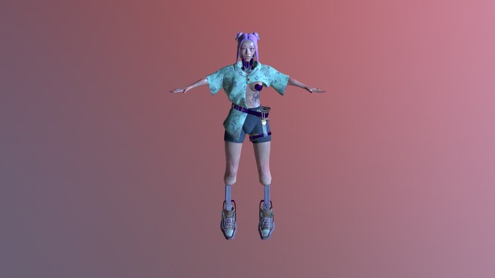 sulji textured 3D Model