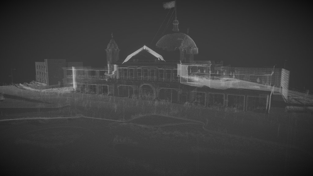 Spanish City Grey Ghost render