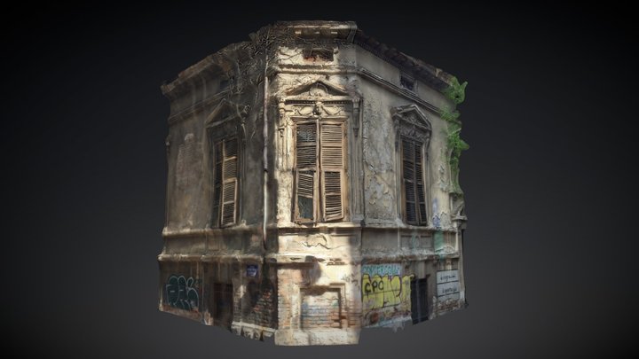 Building Corner, Serbia, Belgrade 3D Model
