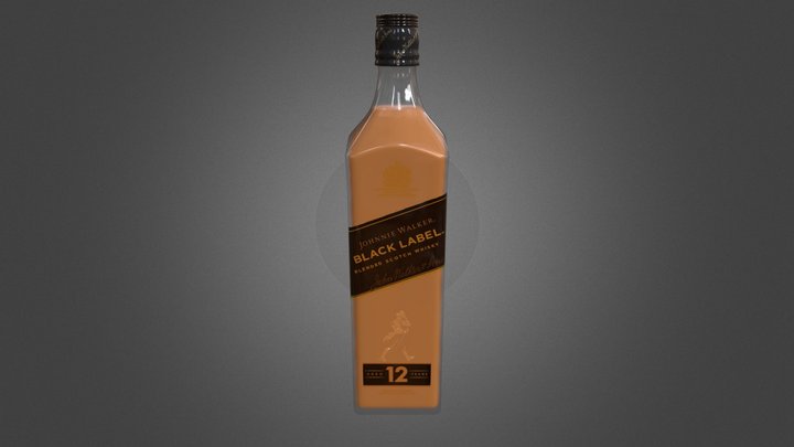 Black Label 3D Model