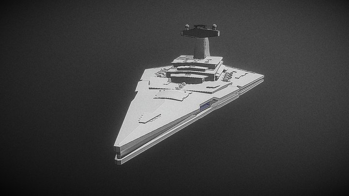Star Destroyer 3D Model