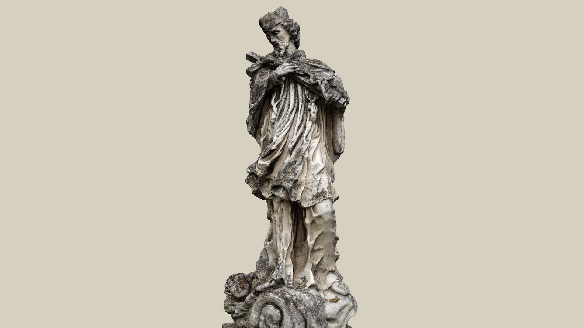 Hl. Nepomuk — Sketchfab embed 3D viewer