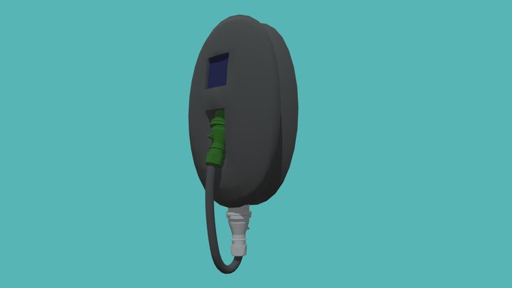 Сharger of the electric car Dubina Evo 3D Model