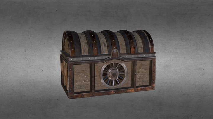 Sea Chest 3D Model