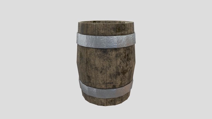 Barrel 3D Model