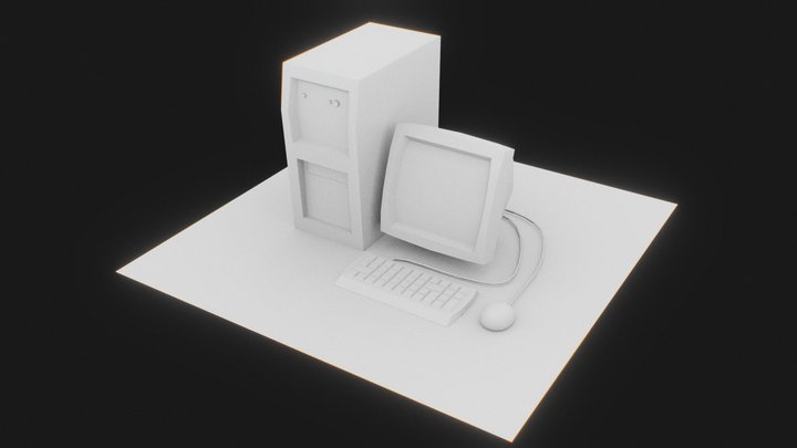 Computer 3D Model