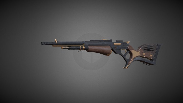 Shotgun 3D Model